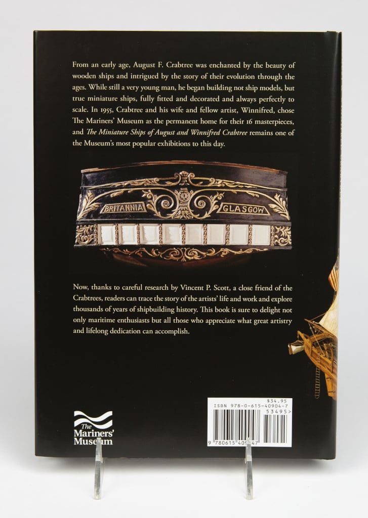 The Miniature Ships of August Crabtree Book Vincent P. Scott