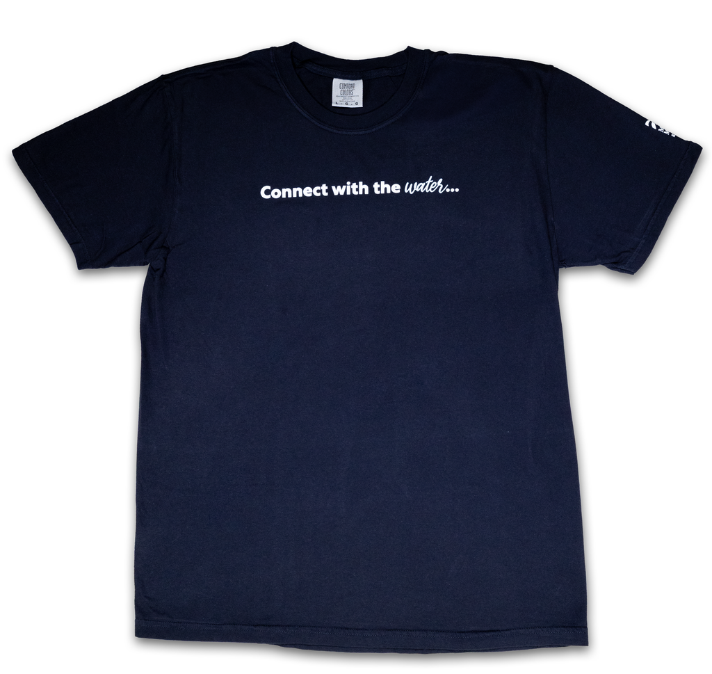 Connect To The Water Short Sleeve Tee Adult