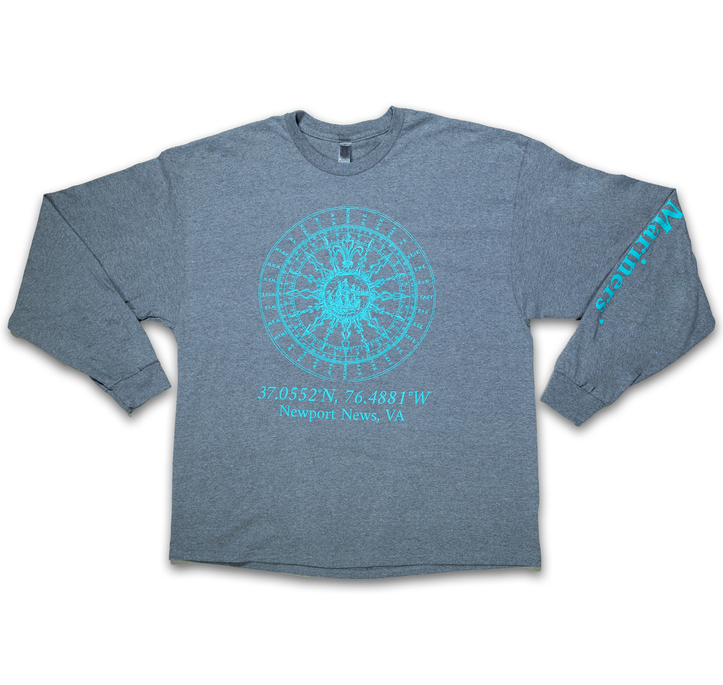 Compass Rose Long Sleeve Tee Adult