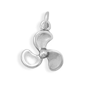 Propeller Silver Charm