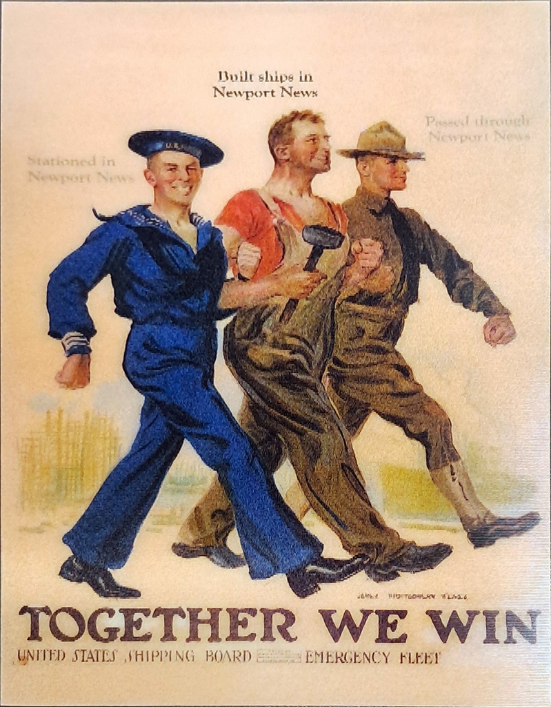 Together We Win Lenticular Postcard
