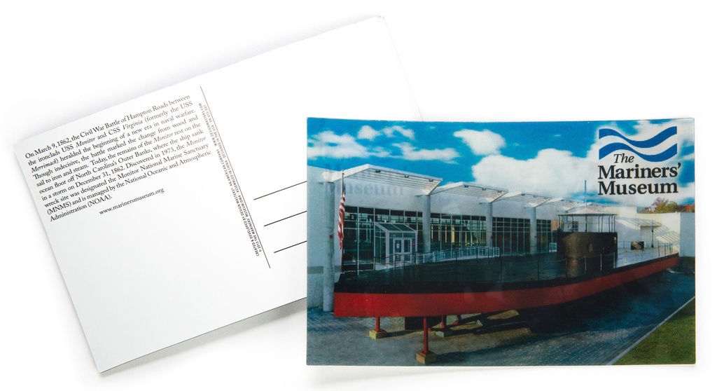 Monitor Center Lenticular Postcard