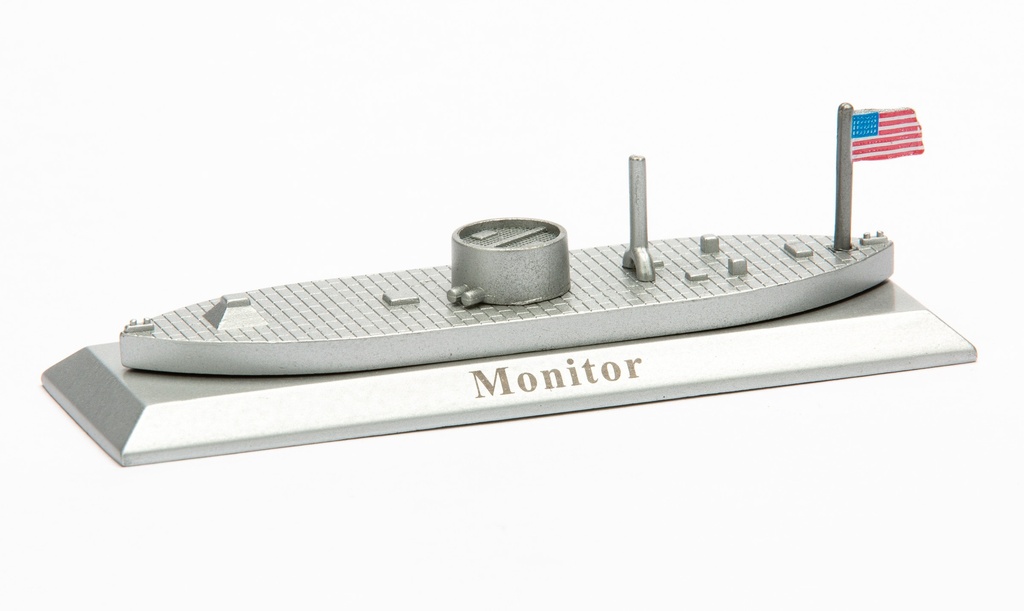 Monitor Metal Figurine