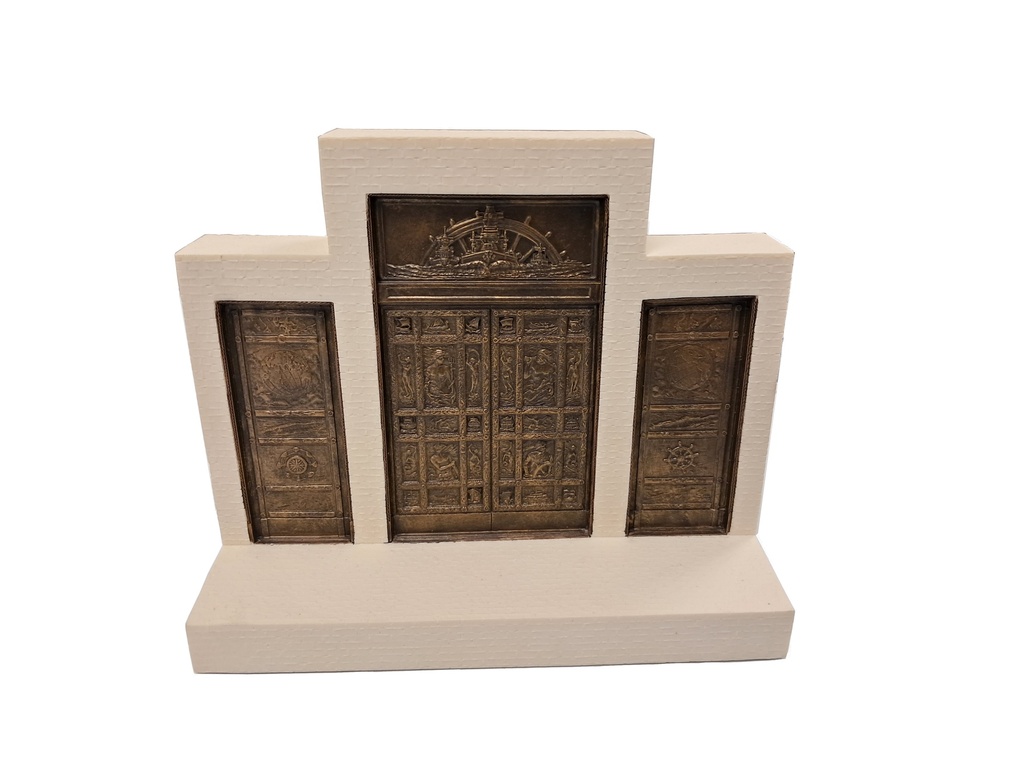 The Mariners' Museum Bronze Door Bookend