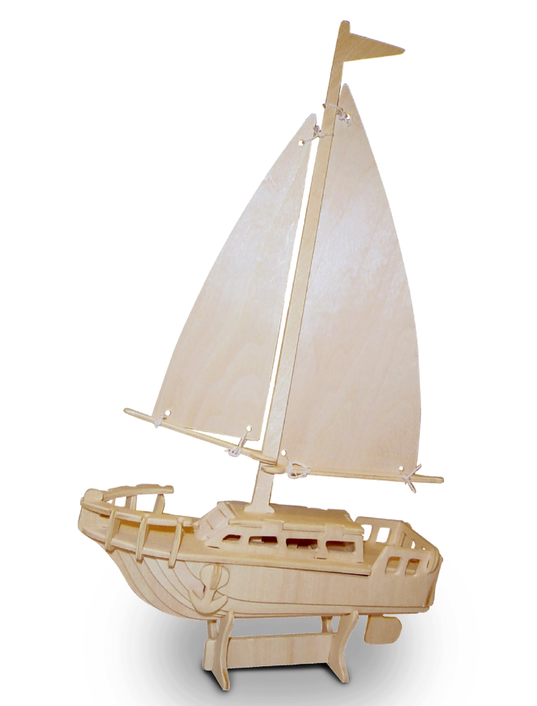 Sailboat 3D Puzzle Kit