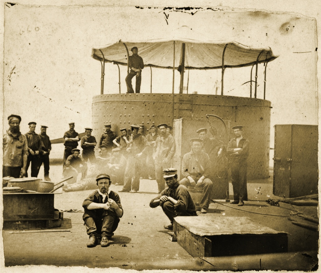Crew of USS Monitor 8"x10" Print