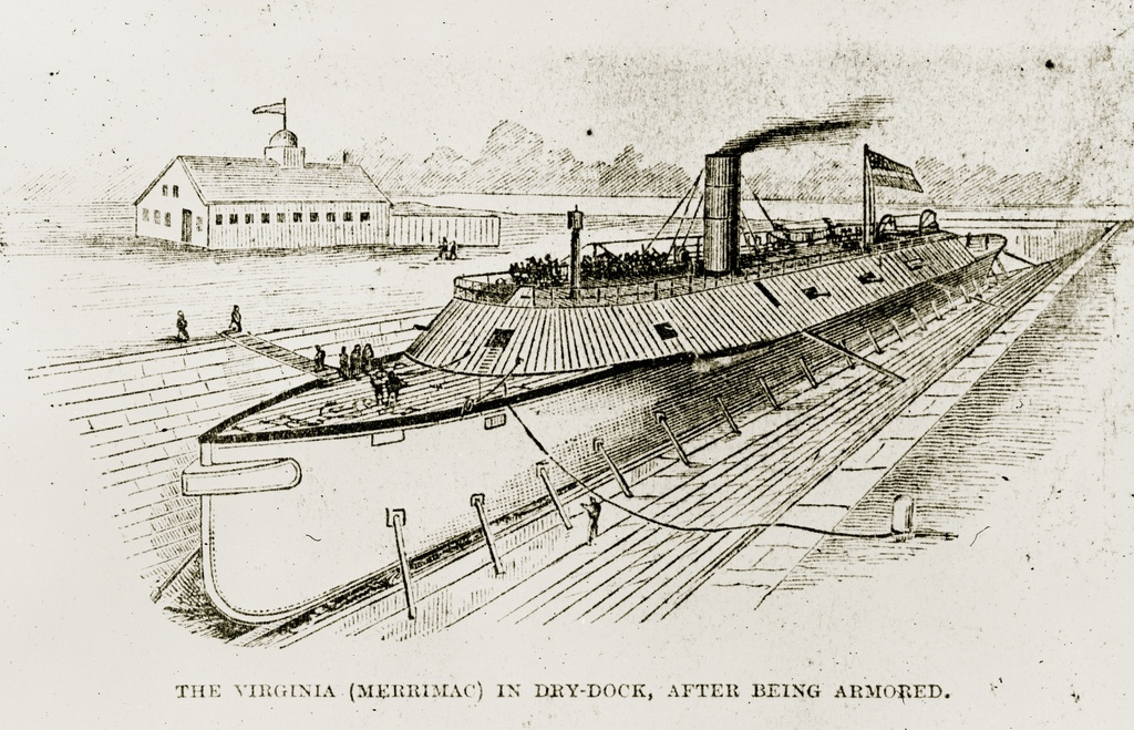 Virginia in Dry Dock 4"x6" Print