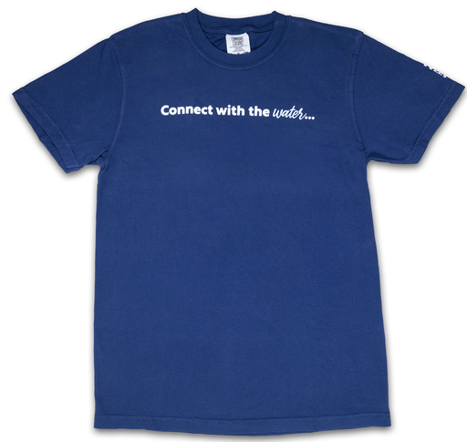 Connect To The Water Short Sleeve Tee Adult