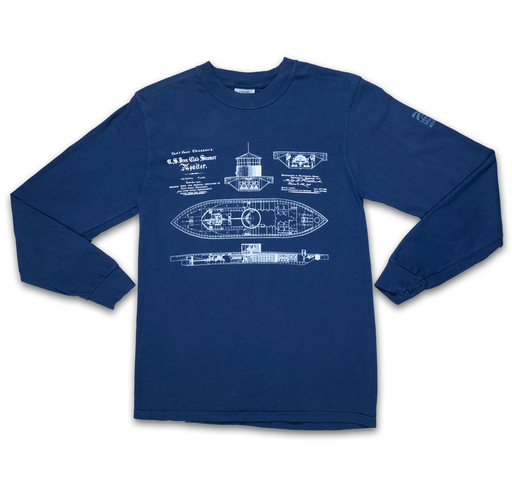 Monitor Design Long Sleeve Tee Adult