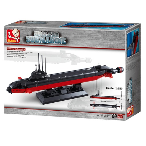 [391] Nuclear Submarine Model Kit