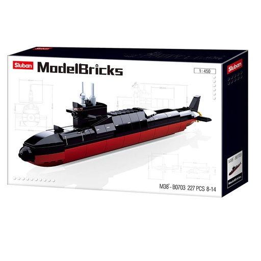 [703] Strategic Submarine Model Kit