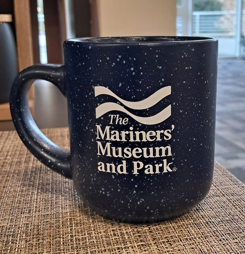 [168479] The Mariners' Logo Cobalt Blue Mug