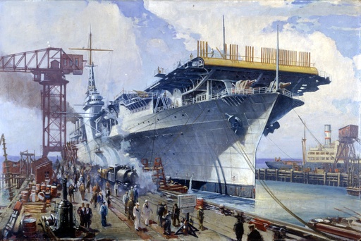 [PR-R12x18] USS Ranger 12"x18" Print